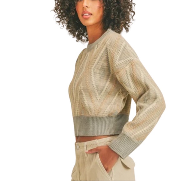 Sage The Label Kicks On Sweater: Sage Multi - Picture 4 of 10